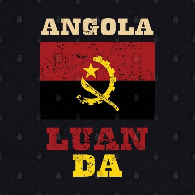 Flag of Angola by KewaleeTee